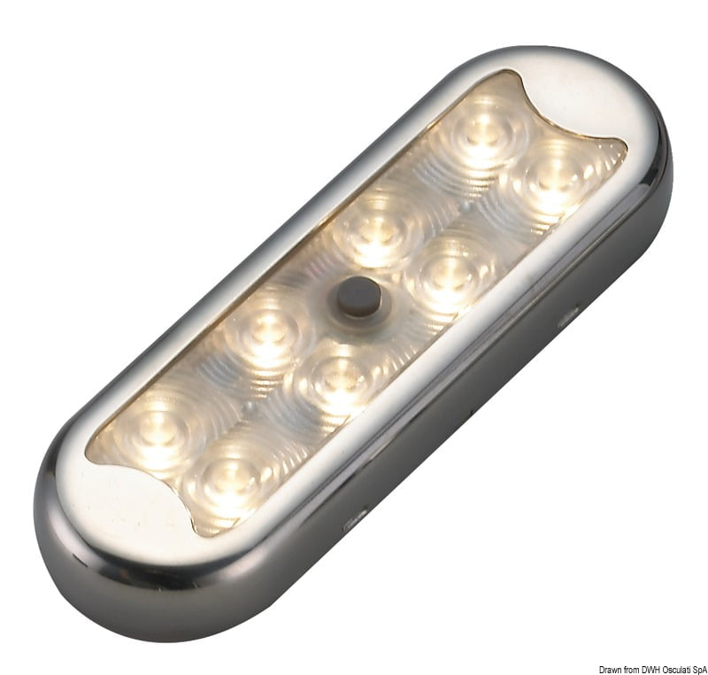Deckenlampe Bimini Edelstahl Kompaktleuchtstofflampe A 8 LED Boden Gebogen Mit 