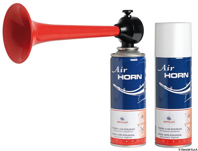 Super Gasdruckhorn Kartusche 200 ml + Horn, long - Art. 21.459.00 |  Bootszubehör, Yachtzubehör | Die zwei Kapitäne